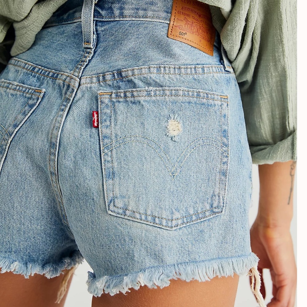 Levi’s 501 High-Rise Denim Shorts